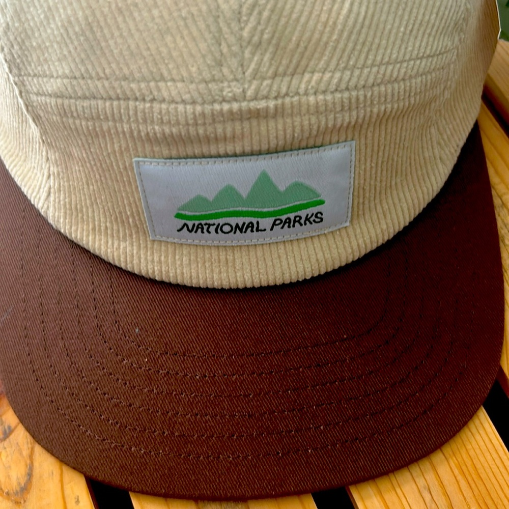 Parks project corduroy 5 panel hat.